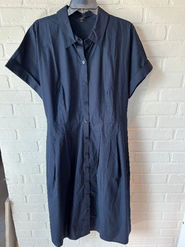 Dress Work By Talbots In Navy, Size: L