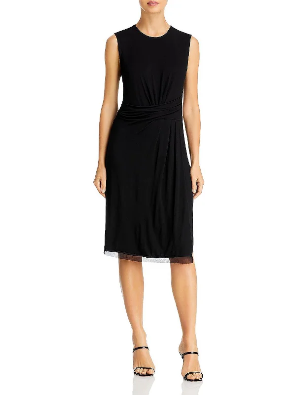 Saylor Womens Formal Midi Sheath Dress