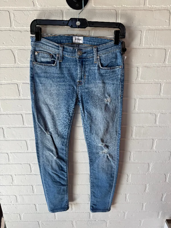 Jeans Skinny By Hudson In Blue Denim, Size: 2