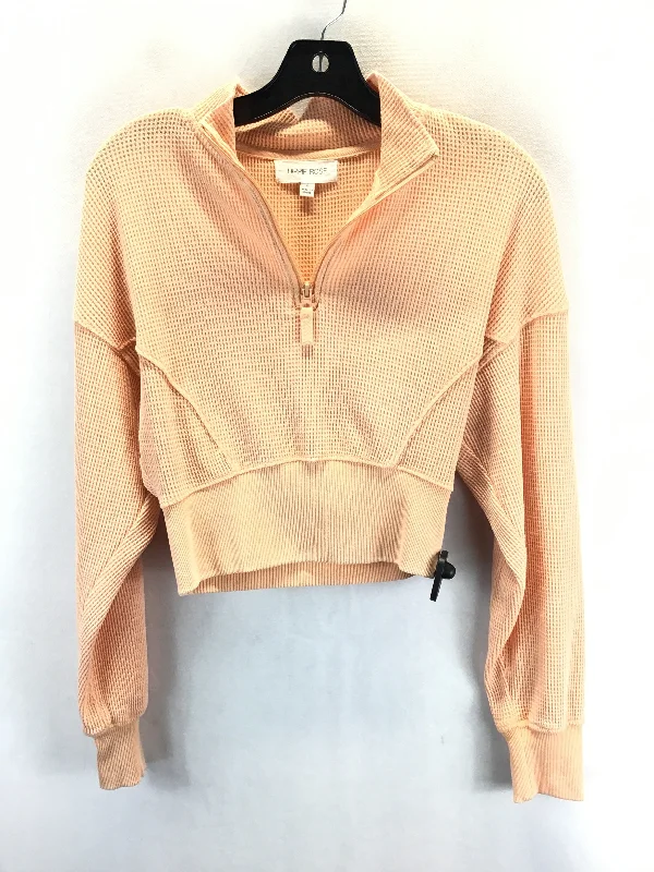 Top Long Sleeve By Hippie Rose In Peach, Size: S