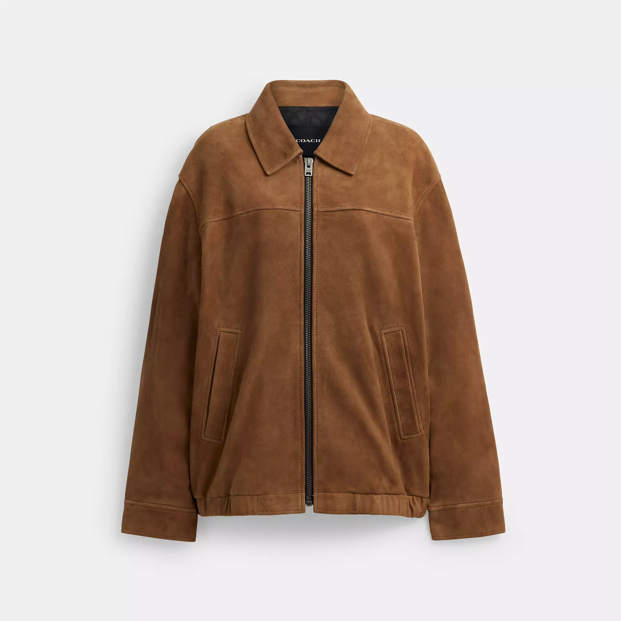 Coach Outlet Oversized Suede Jacket