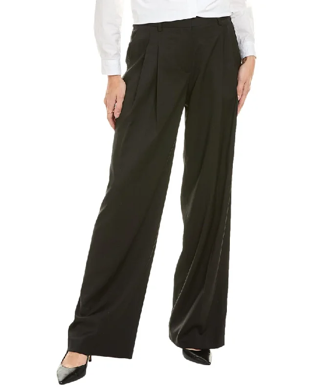 Helmut Lang Pleated Wool Pant